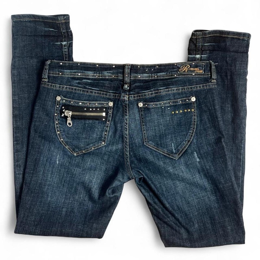 Y2K Dark Wash Request Jeans